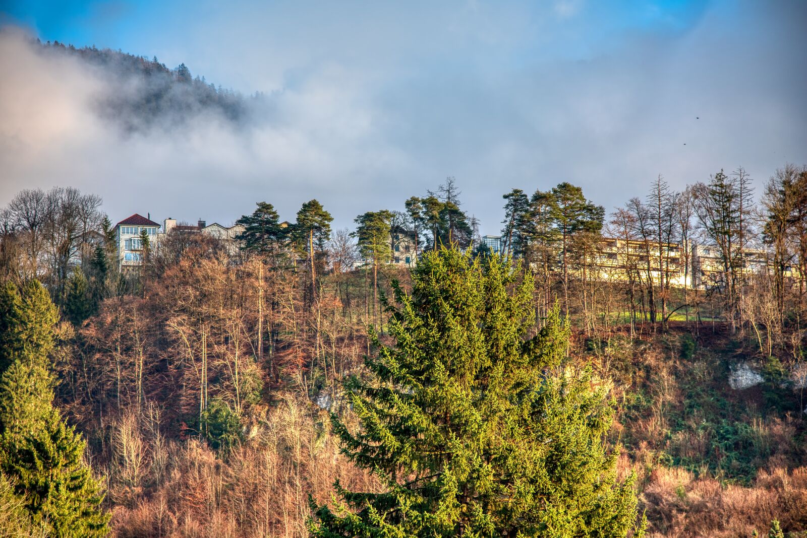 Nikon D750 sample photo. Clouds, fog, mountains photography
