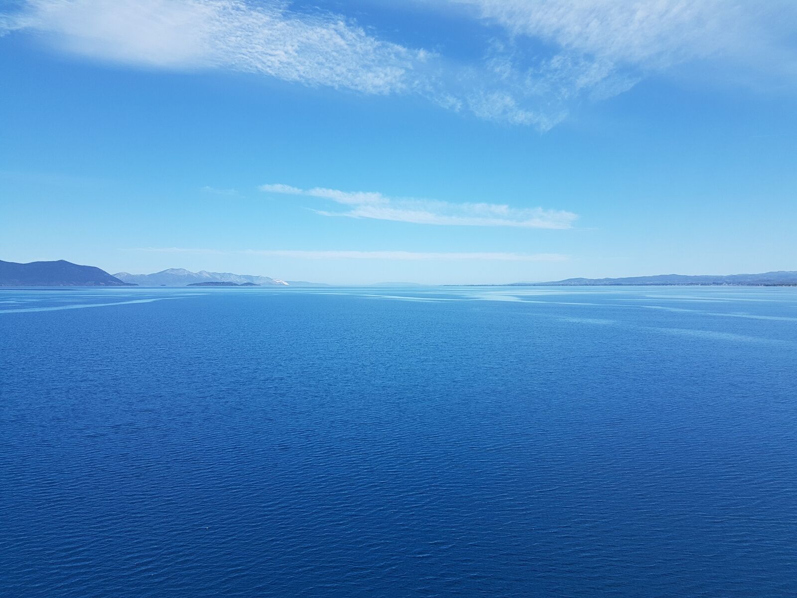 Samsung Galaxy S7 sample photo. Aegean, sea, blue photography