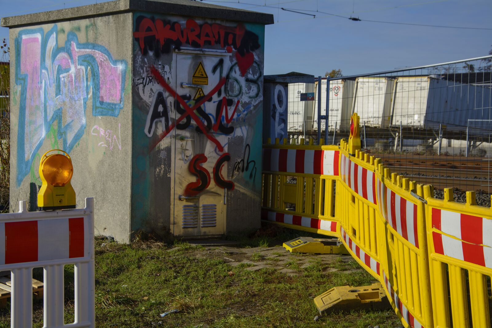 Nikon D7100 sample photo. Site, barrier, demarcation photography