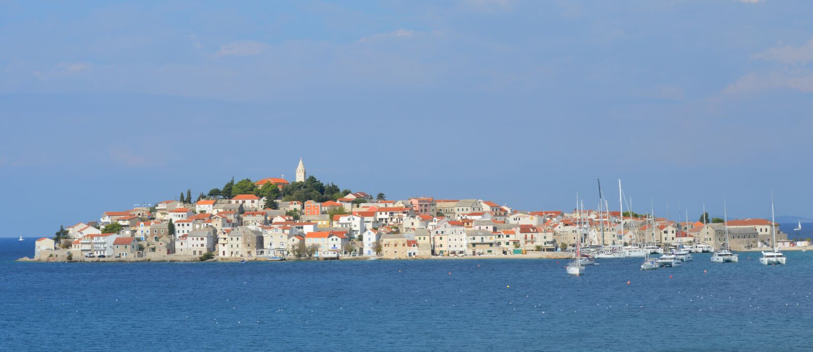 Nikon D3200 sample photo. Nature, old town, primosten photography