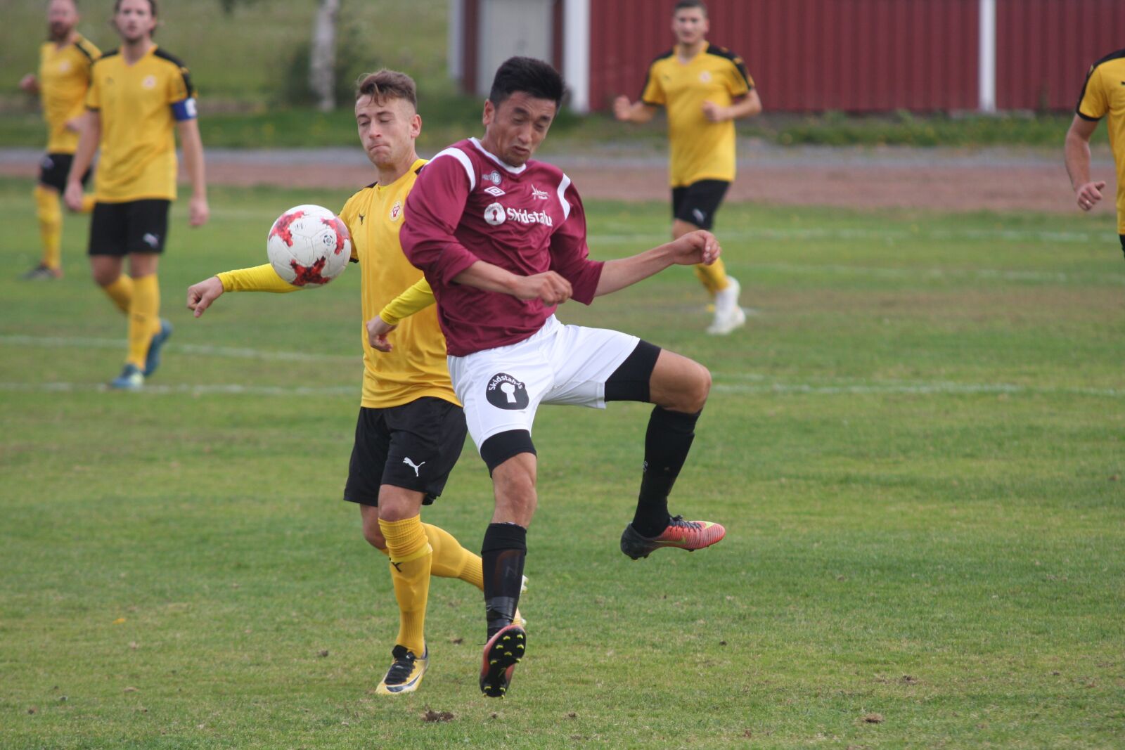 Canon EOS 40D sample photo. Football, soccer, players photography