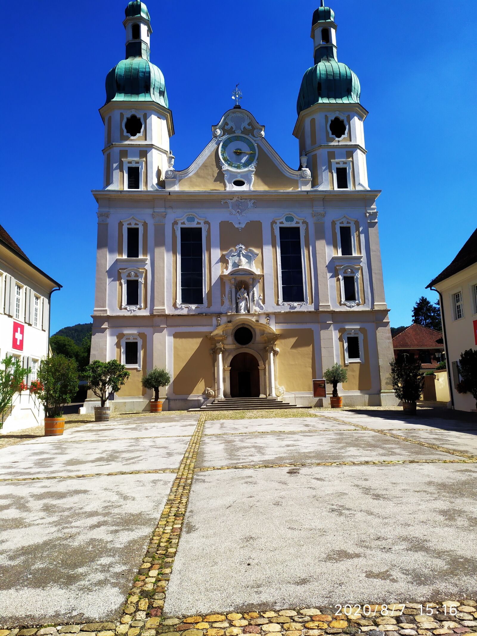 Xiaomi Redmi Note 7 sample photo. Church, switzerland, arlesheim photography