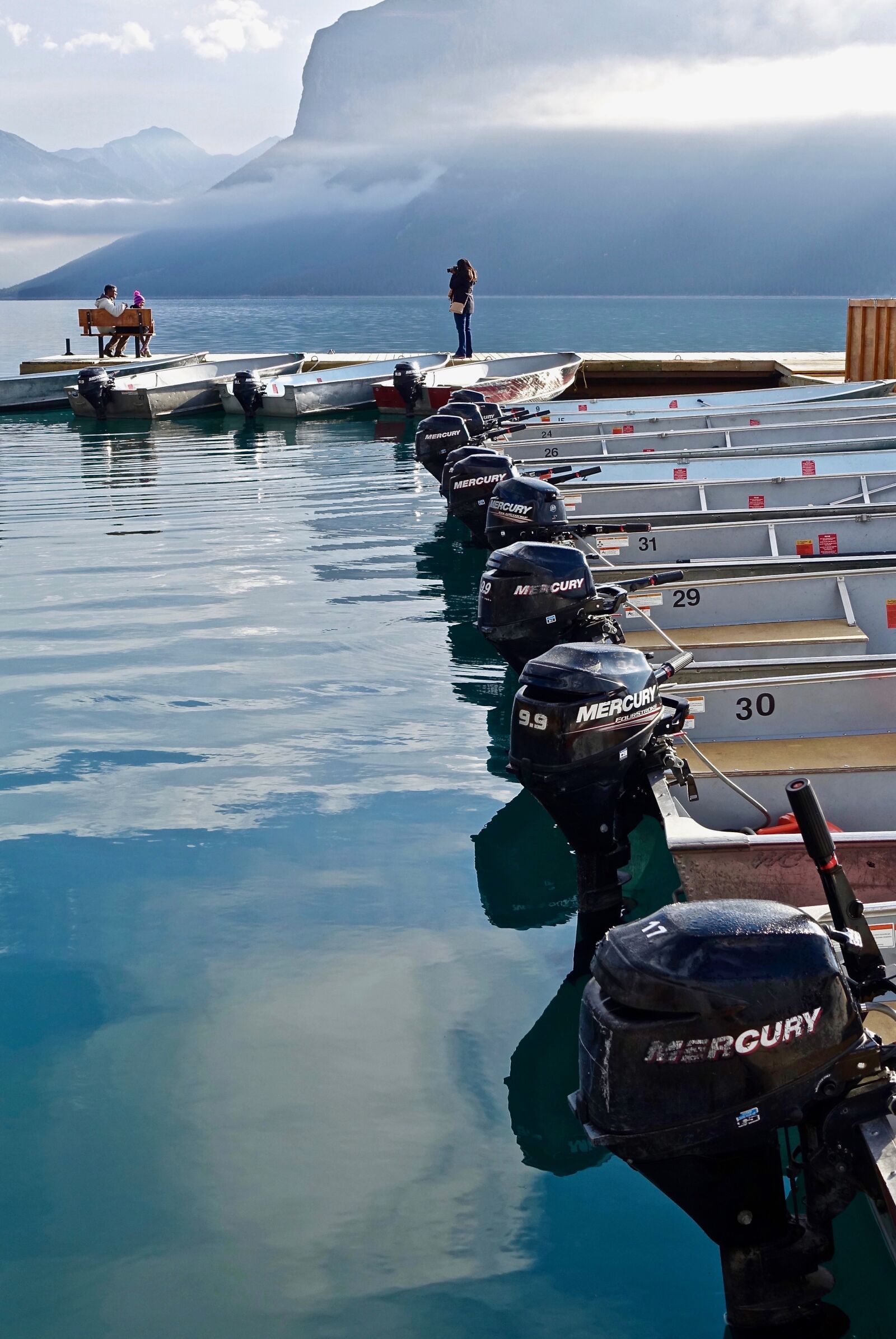 Sony Cyber-shot DSC-RX100 III sample photo. Boats, pier, calm photography
