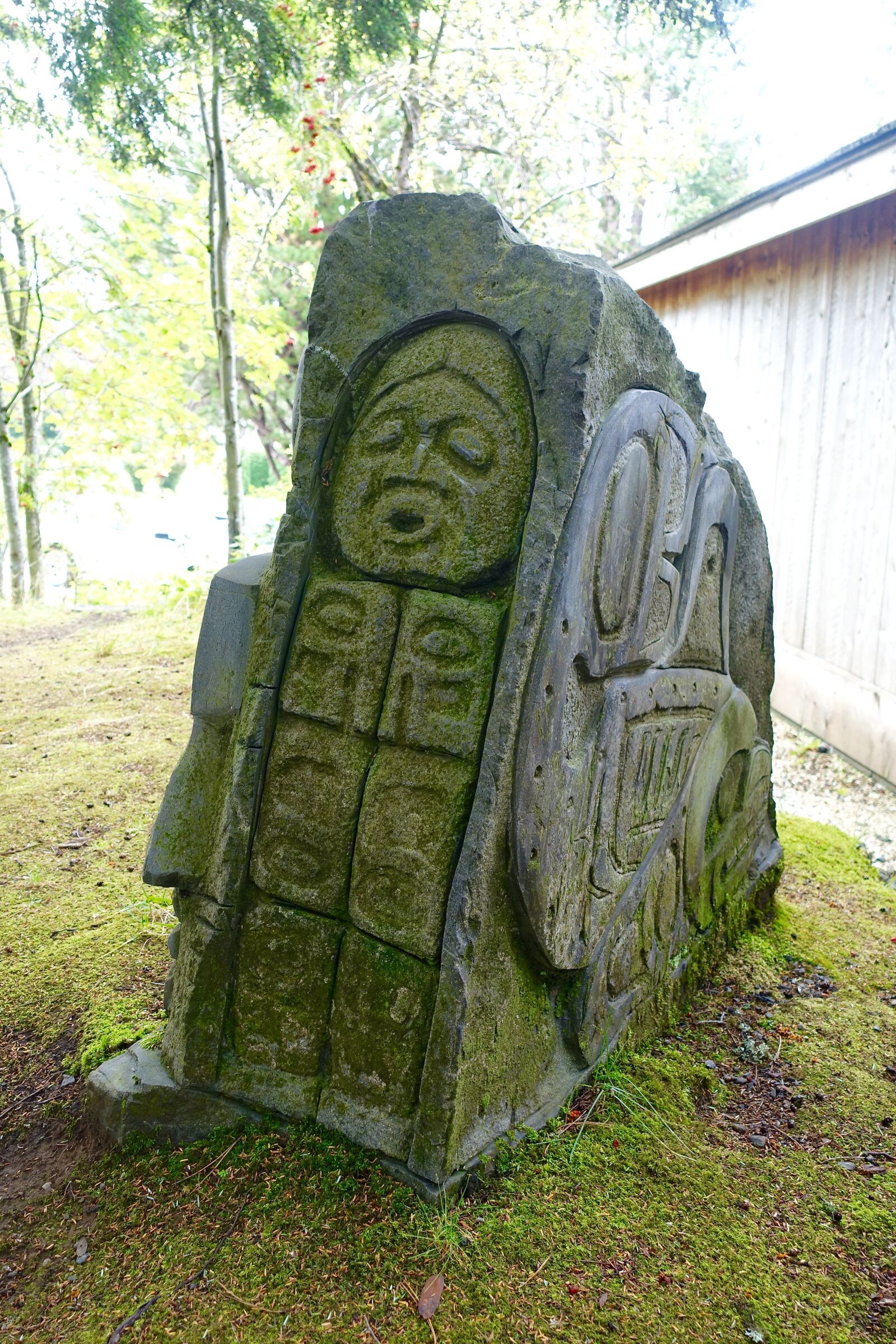 Sony Cyber-shot DSC-RX100 III sample photo. Totem, stone, canadian photography