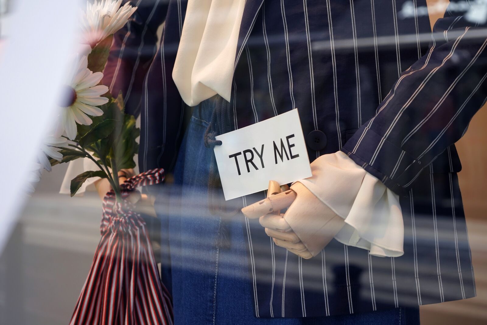 Sony FE 28-70mm F3.5-5.6 OSS sample photo. Mannequin, humor, showcase photography