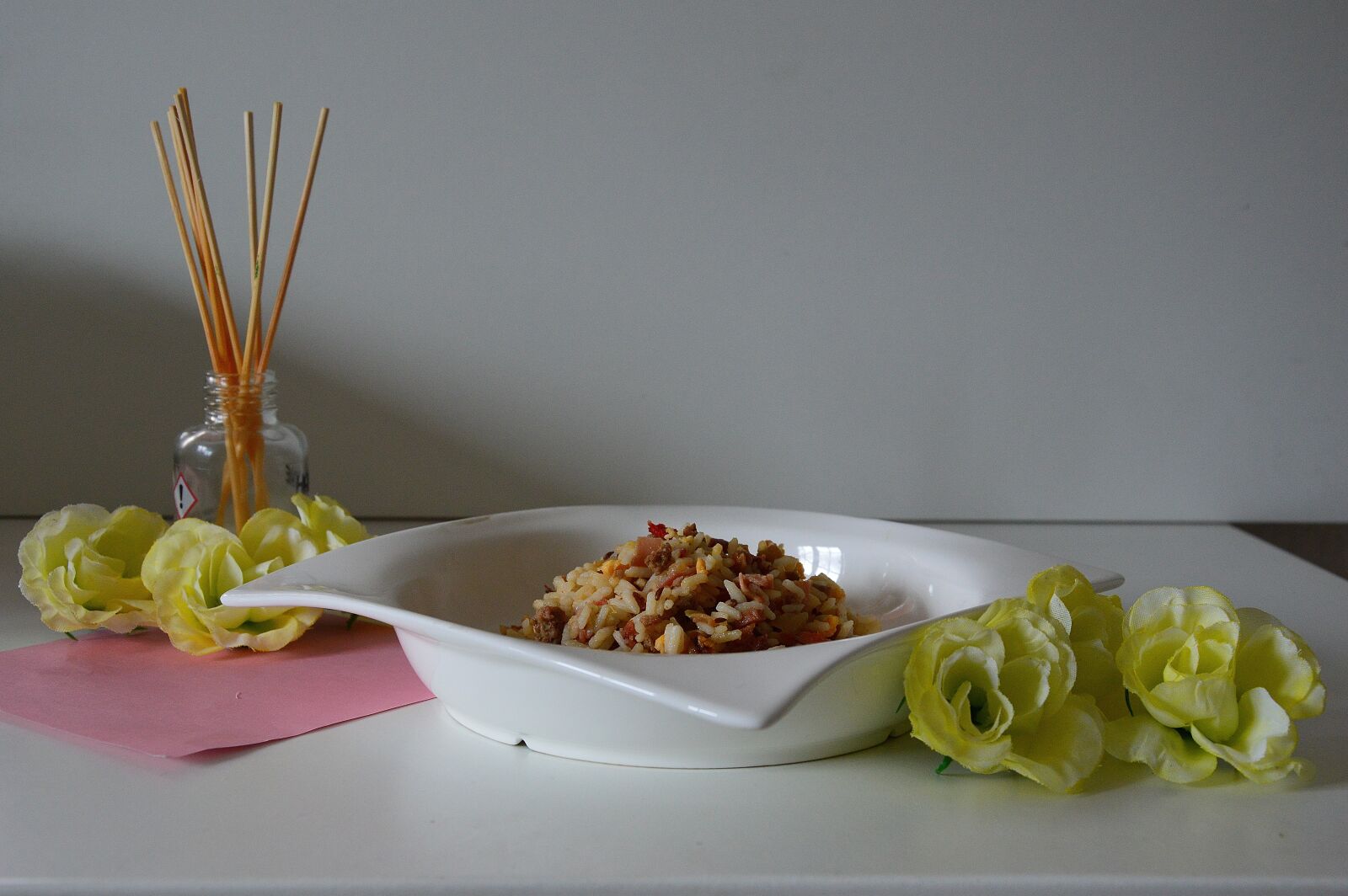 Nikon D3200 sample photo. Nasi goreng, nasi, eat photography