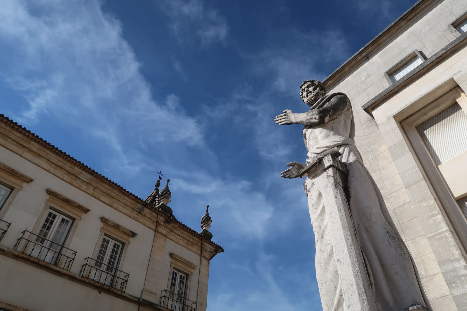 Canon PowerShot G7 X Mark II sample photo. Statue, coimbra, portugal photography