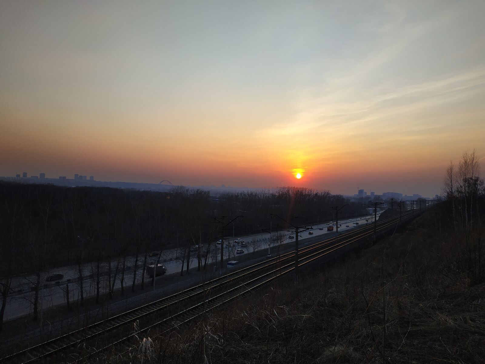 Xiaomi Redmi Note 5 sample photo. Novosibirsk, russia, sky photography