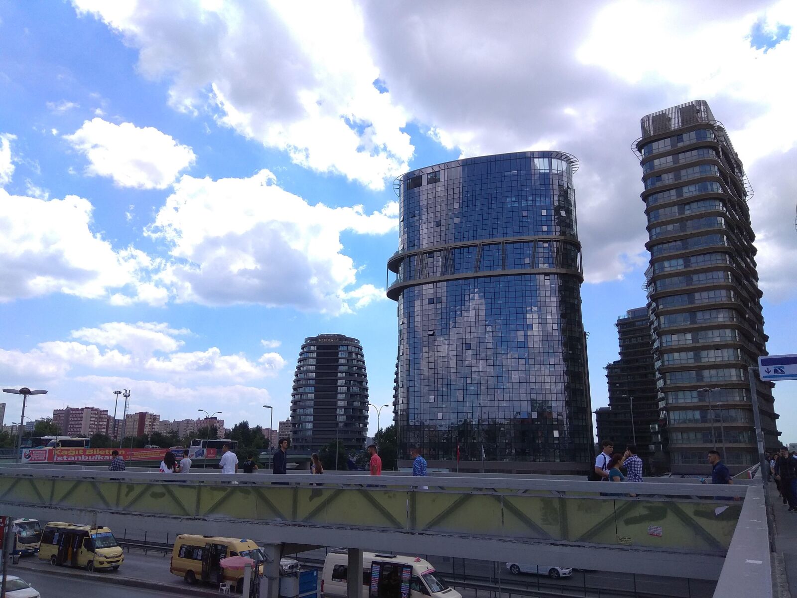 Xiaomi Redmi Note 4 sample photo. Istanbul, ataköy, skyscraper photography