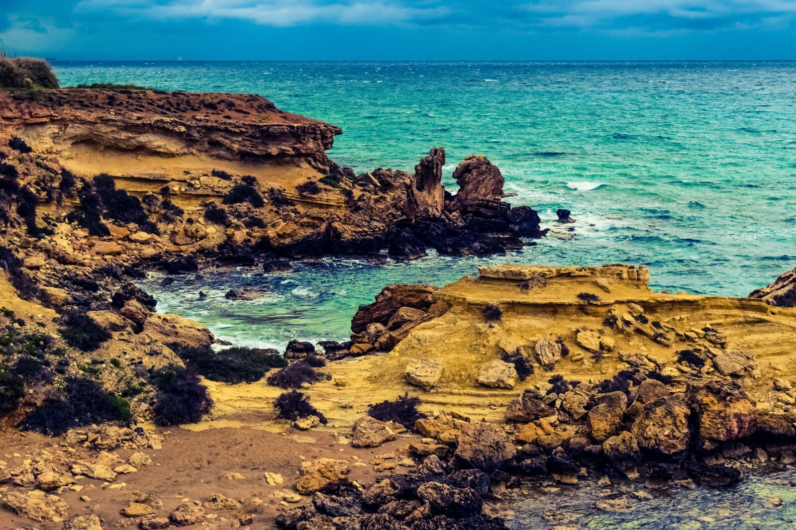 Nikon D3300 sample photo. Cyprus, kapparis, cove photography