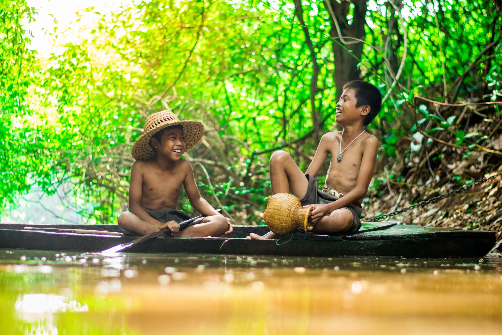 Nikon D5300 sample photo. Water play, kids, de photography