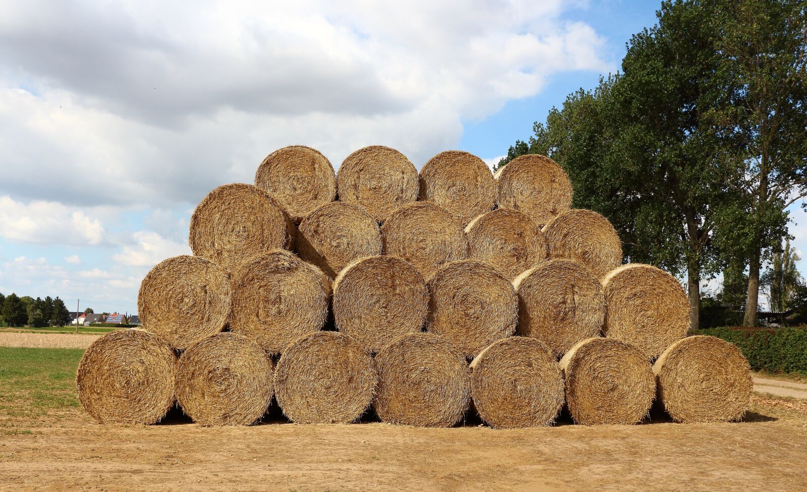 Canon EOS 700D (EOS Rebel T5i / EOS Kiss X7i) sample photo. Straw, straw bales, field photography