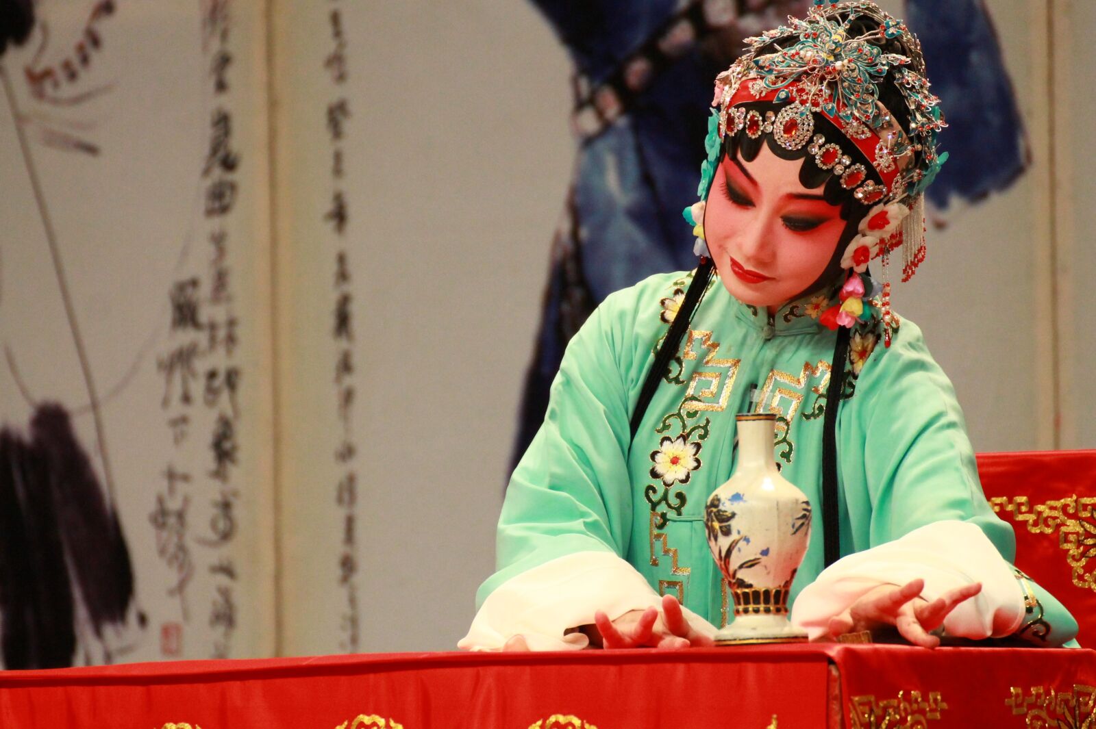 Canon EOS 1100D (EOS Rebel T3 / EOS Kiss X50) sample photo. Kunqu opera, the peony photography