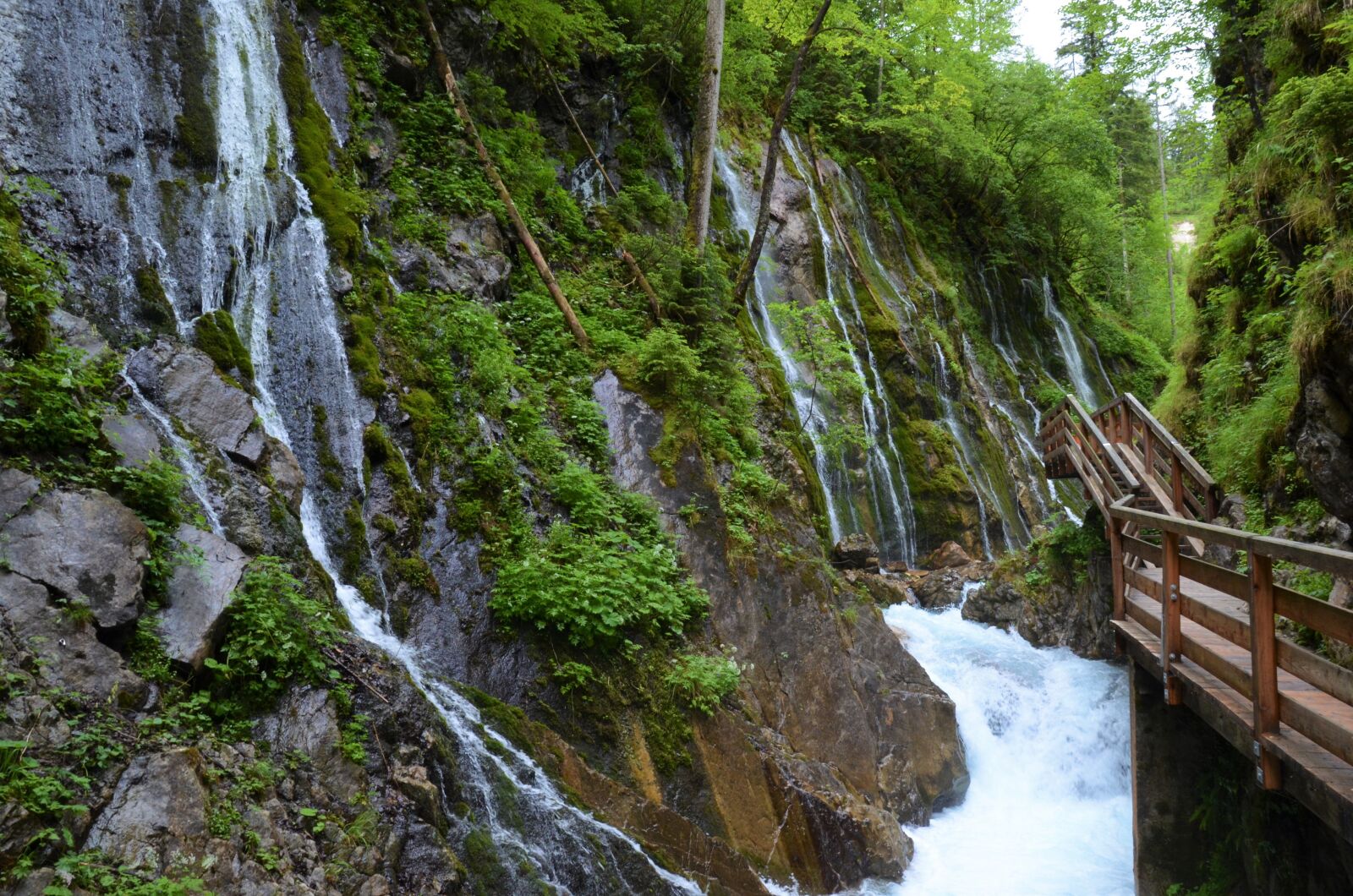 Nikon D5100 sample photo. Wimbachklamm, ramsau, national park photography