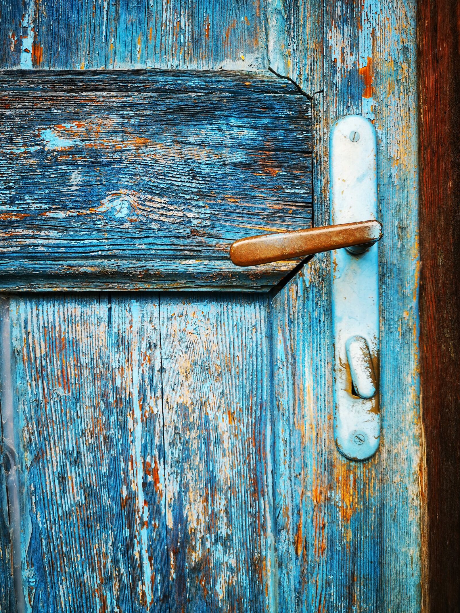 HUAWEI CLT-L09 sample photo. Door, detail, handle photography