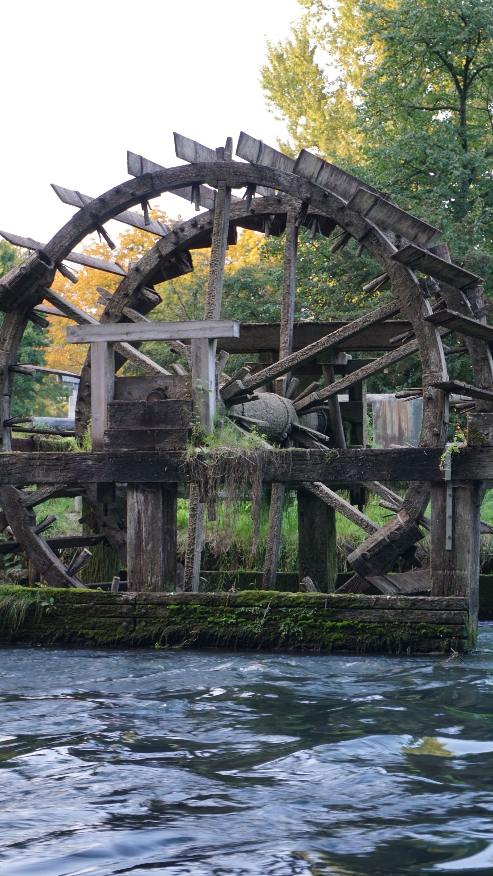 Sony a6000 sample photo. Waterwheel, pegnitz reason, nuremberg photography