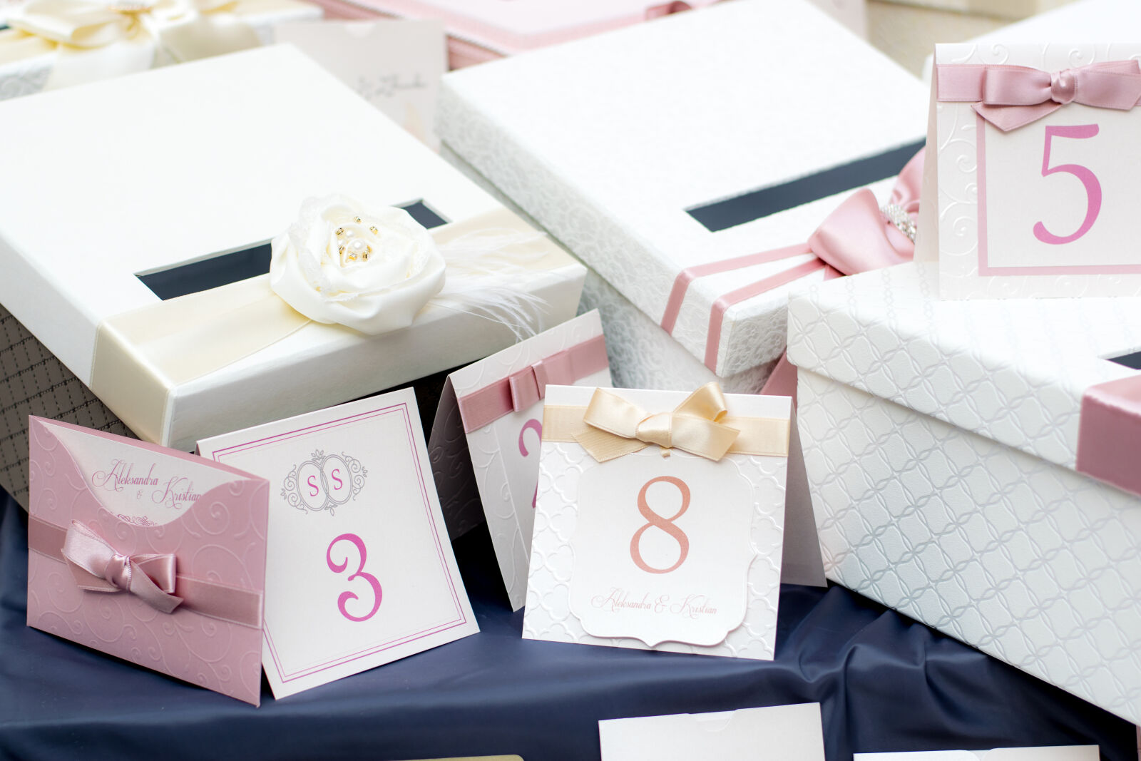 Nikon AF-S Nikkor 50mm F1.8G sample photo. Cards, invitation, love, pink photography
