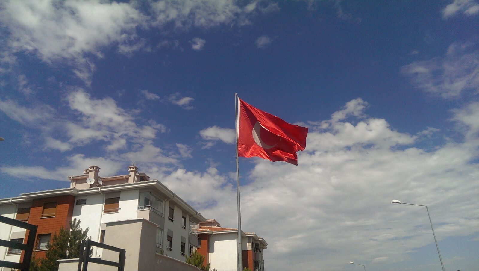 HTC ONE sample photo. Flag, turk, bayragi, turkish photography