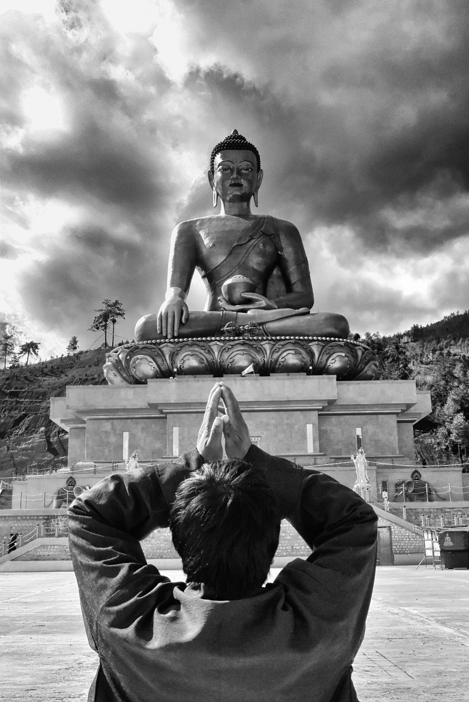 Nikon D5500 sample photo. Buddha, spritualism, prayer photography