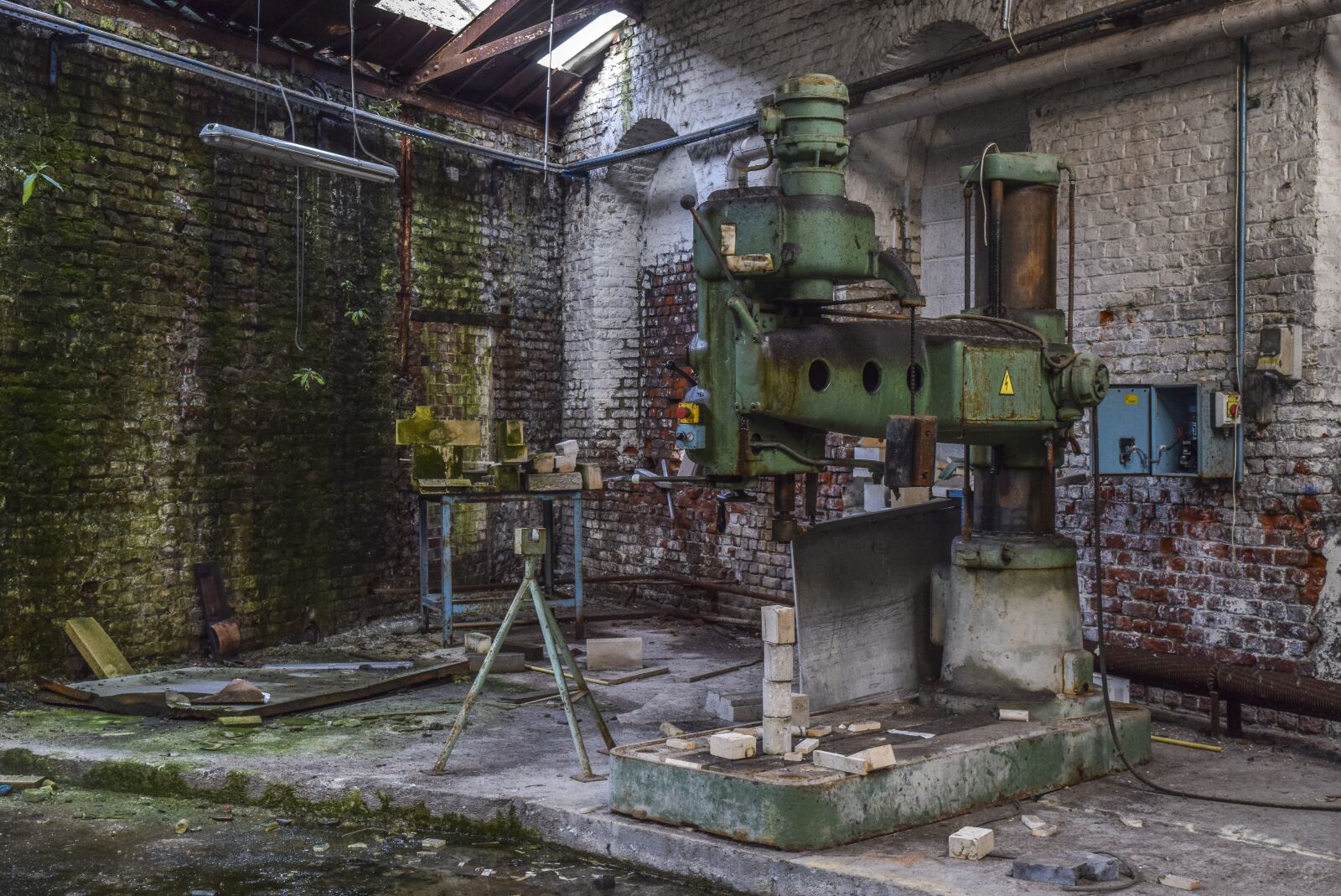 Nikon D3300 sample photo. Lost places, factory, industry photography