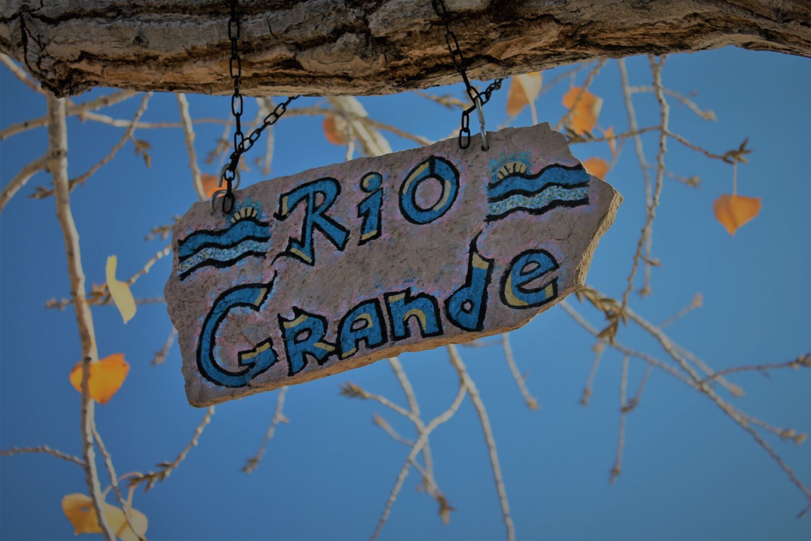 Canon EOS 1100D (EOS Rebel T3 / EOS Kiss X50) sample photo. Rio grande sign, river photography