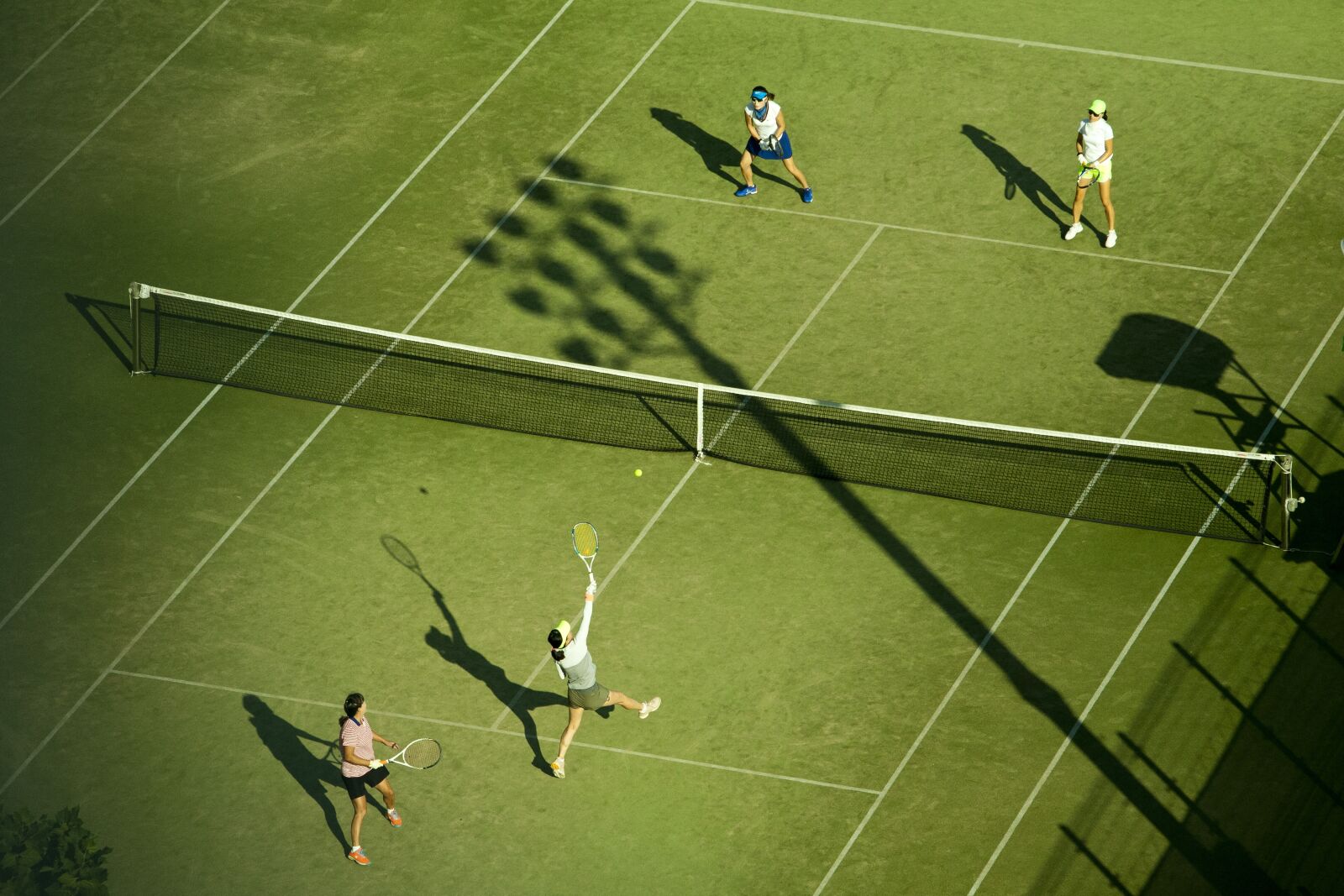 Canon EOS 5D sample photo. Tennis, exercise, doubles game photography