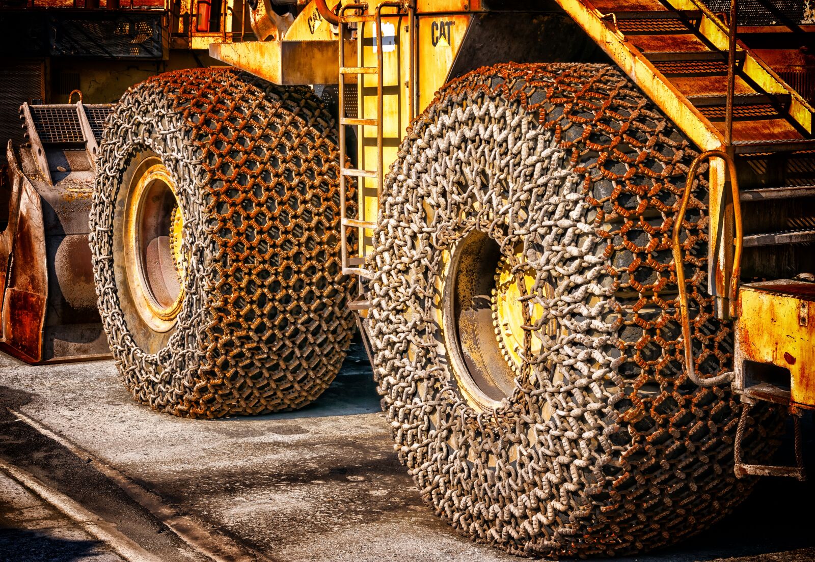 Nikon D3300 sample photo. Wheel loader, wheels, iron photography