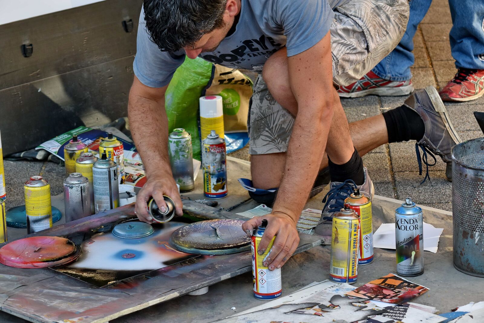 Nikon D5500 sample photo. Artist, artistic, carnival, festival photography