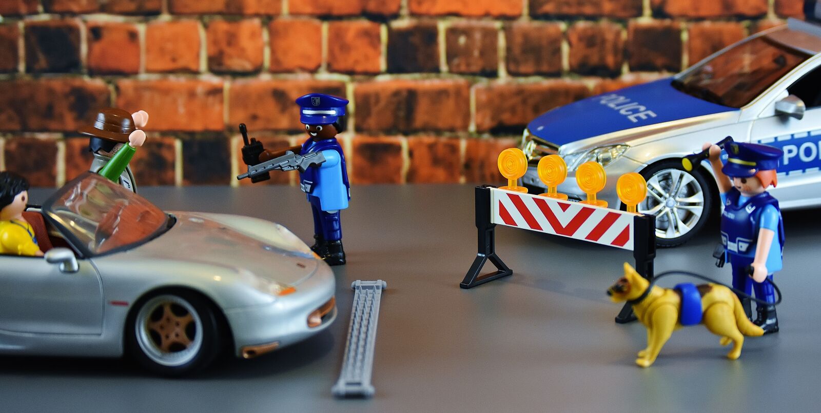 Nikon D7200 sample photo. Police, control, brand tape photography