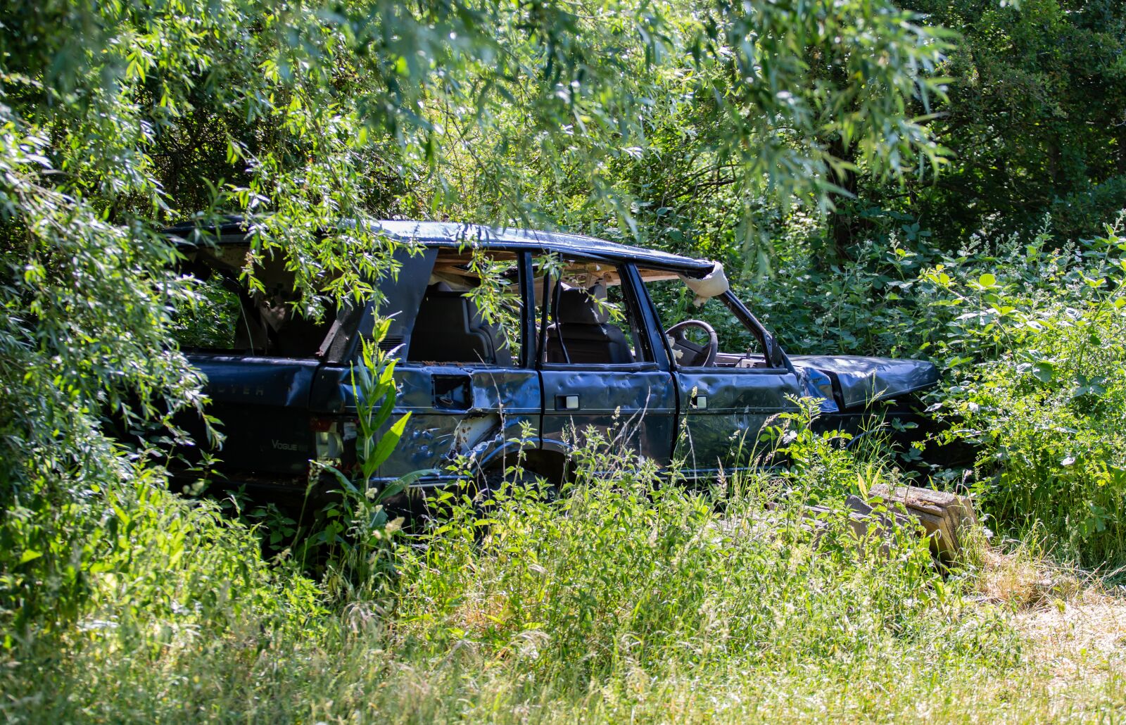 Canon EOS 5D Mark III + Canon EF 70-200mm F4L USM sample photo. Abandoned car, nature, 4x4 photography