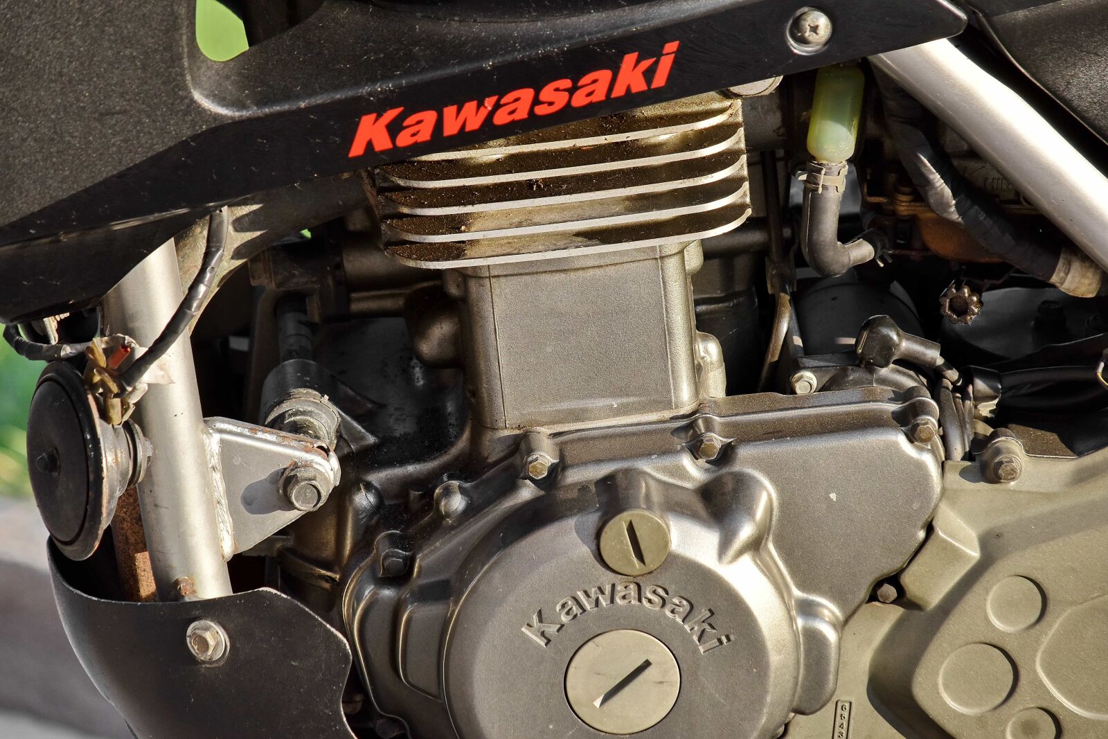 Nikon D5500 sample photo. Diesel, engine, filter, motorcycle photography