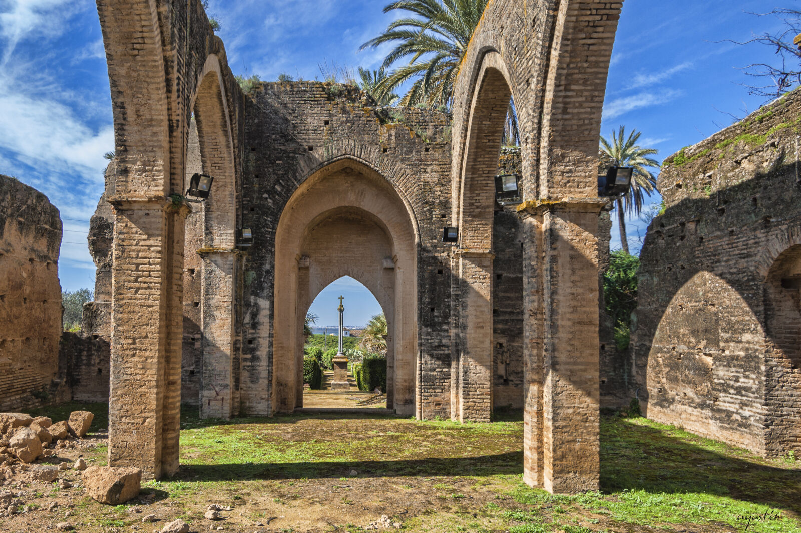 Nikon D40 sample photo. Ruinas, de, castilleja, de photography