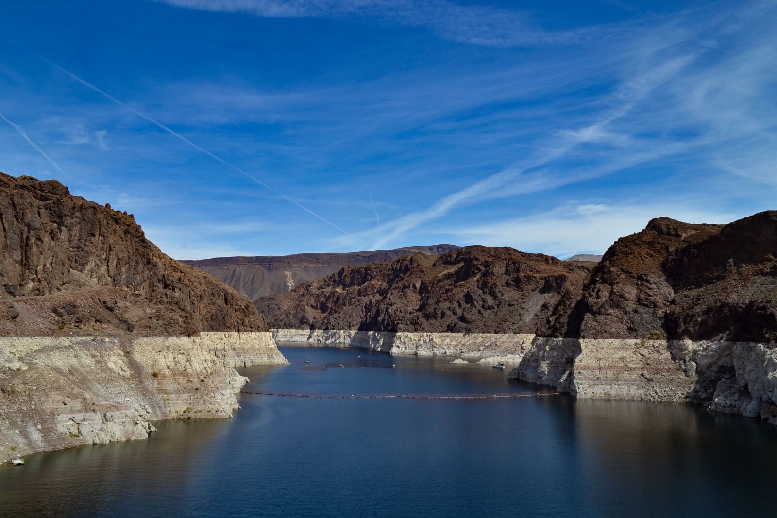 Nikon D3100 sample photo. Lake mead, hoover dam photography
