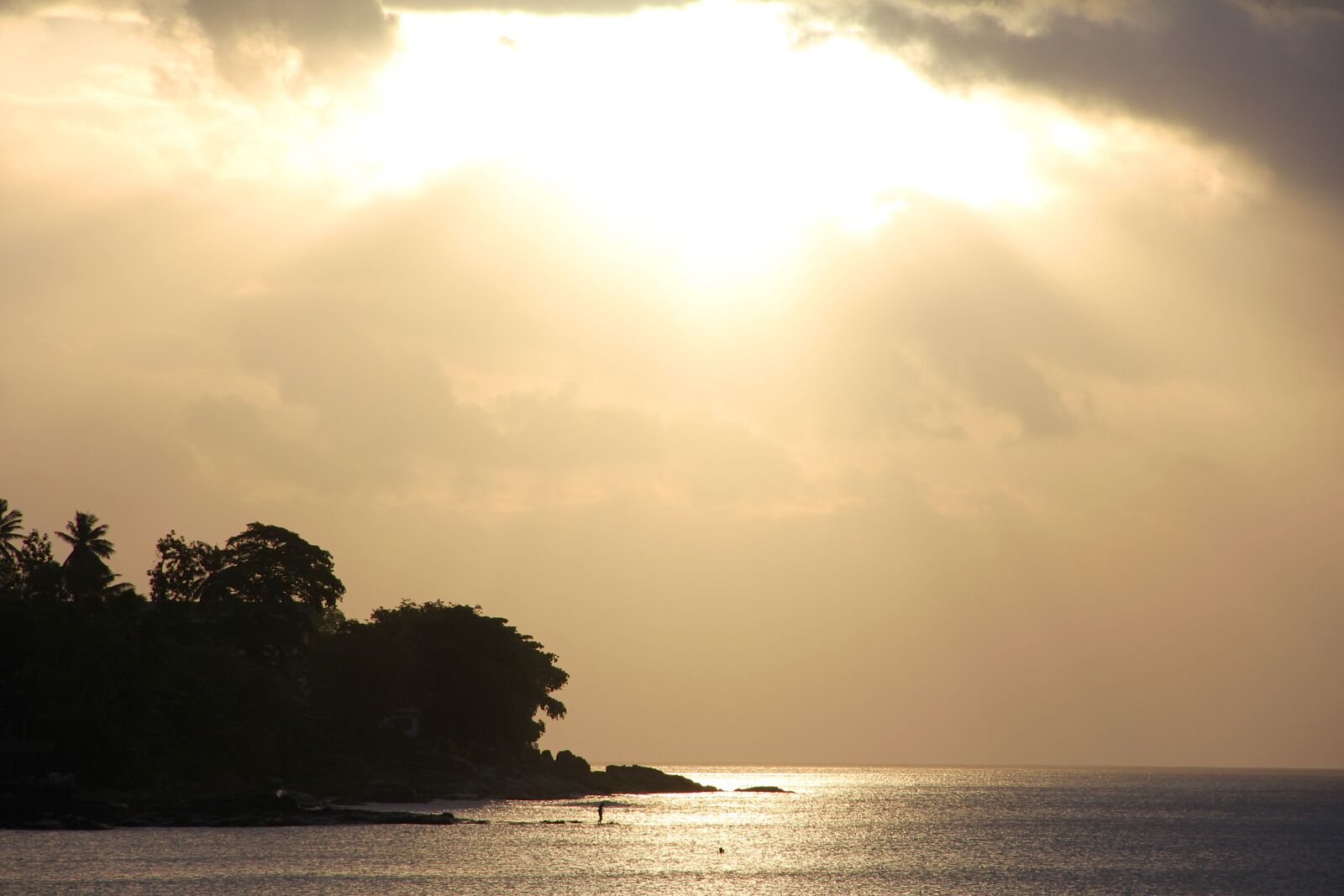 Canon EF-S 18-135mm F3.5-5.6 IS sample photo. Sunset, sea, afterglow photography