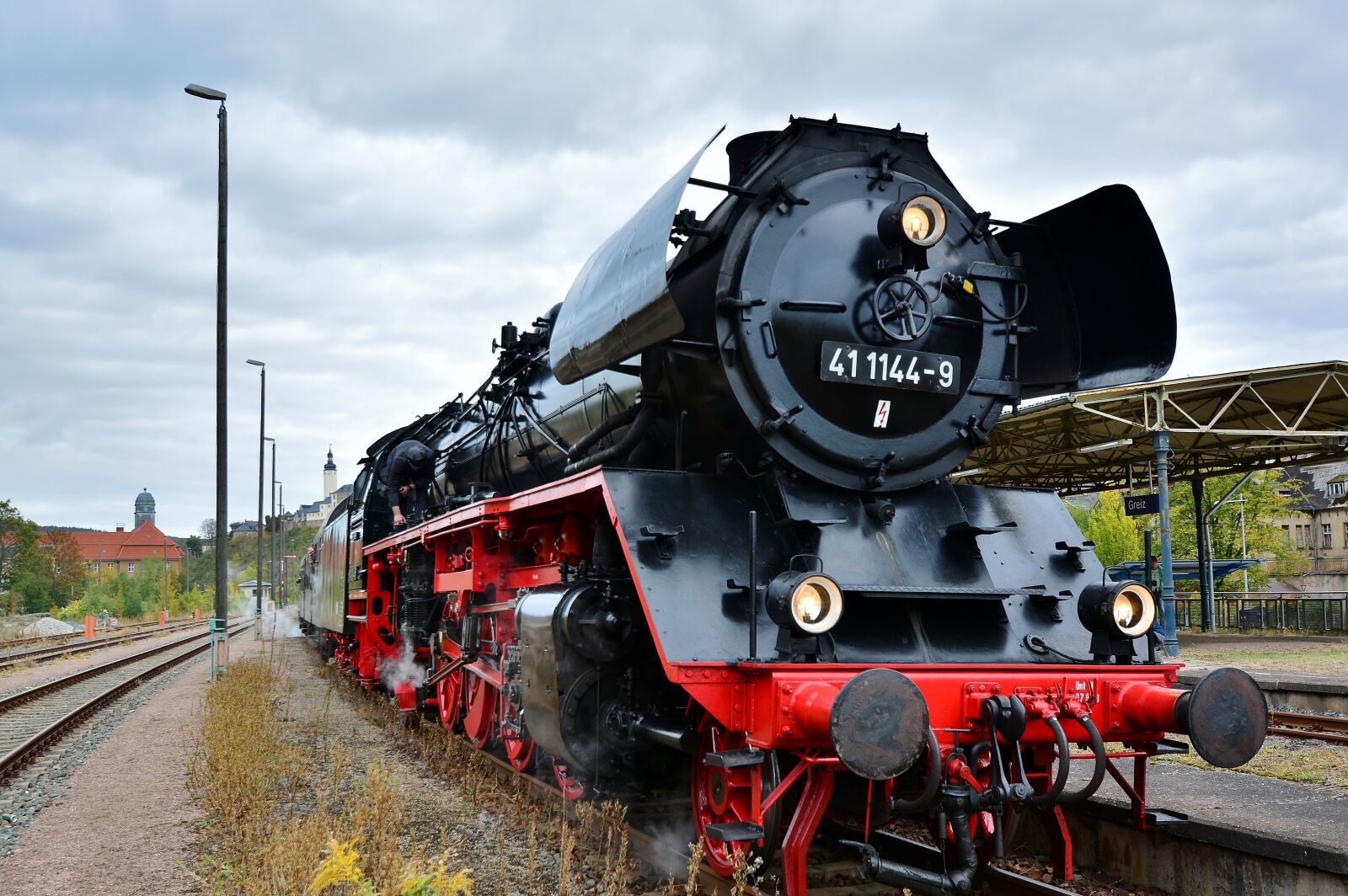 Nikon D5200 sample photo. Steam locomotive, elstertal express photography