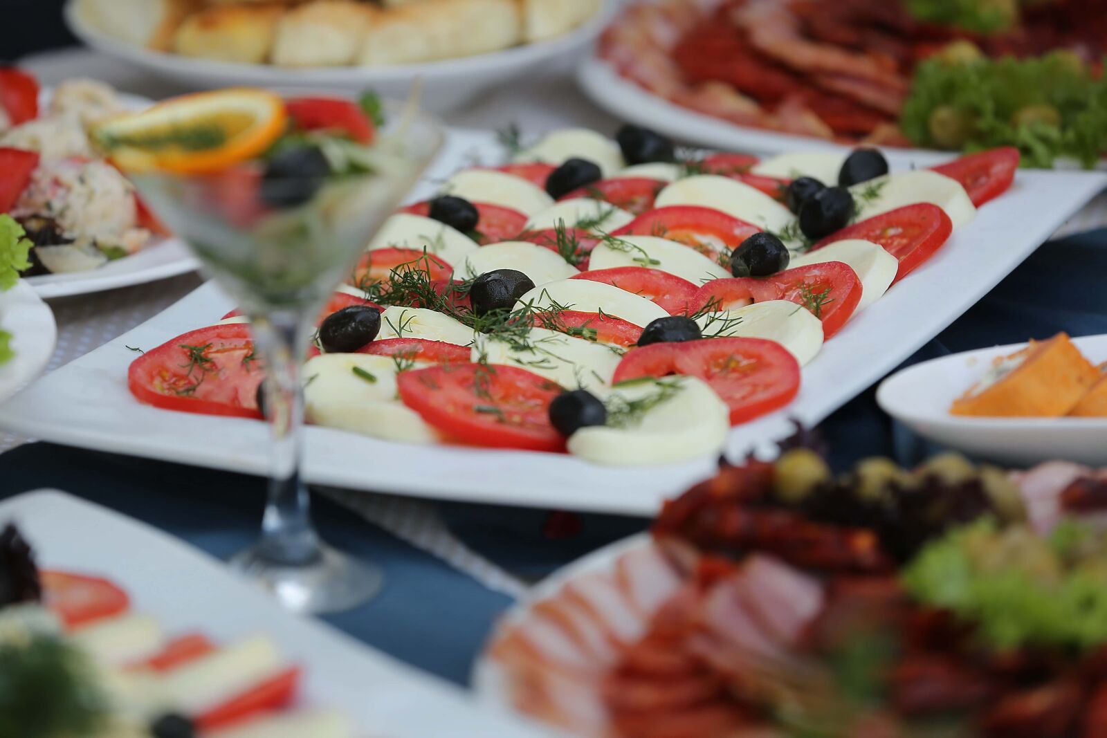 Canon EOS 5D Mark III sample photo. Food, salad bar, cheese photography