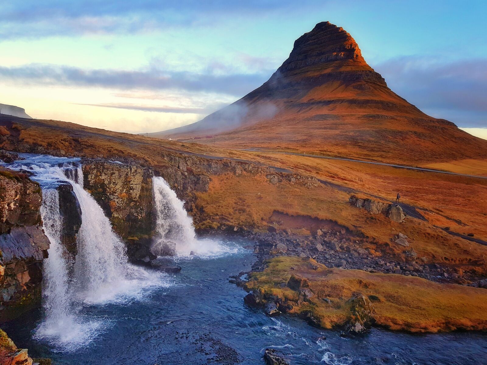 Samsung Galaxy S7 Edge sample photo. Kirkjufell, mountain, iceland photography