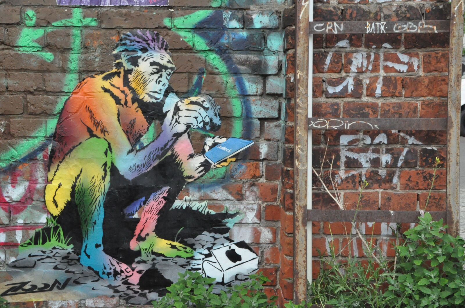 Nikon D5000 sample photo. Berlin, street art, graffiti photography