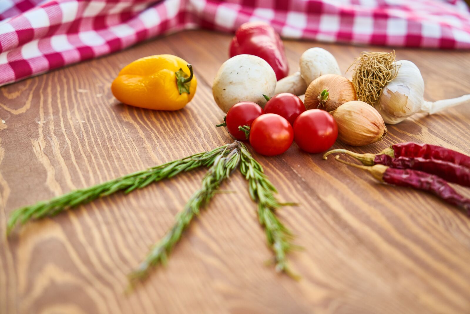 Sony a7R II sample photo. Vegetables, pepper, mushroom photography