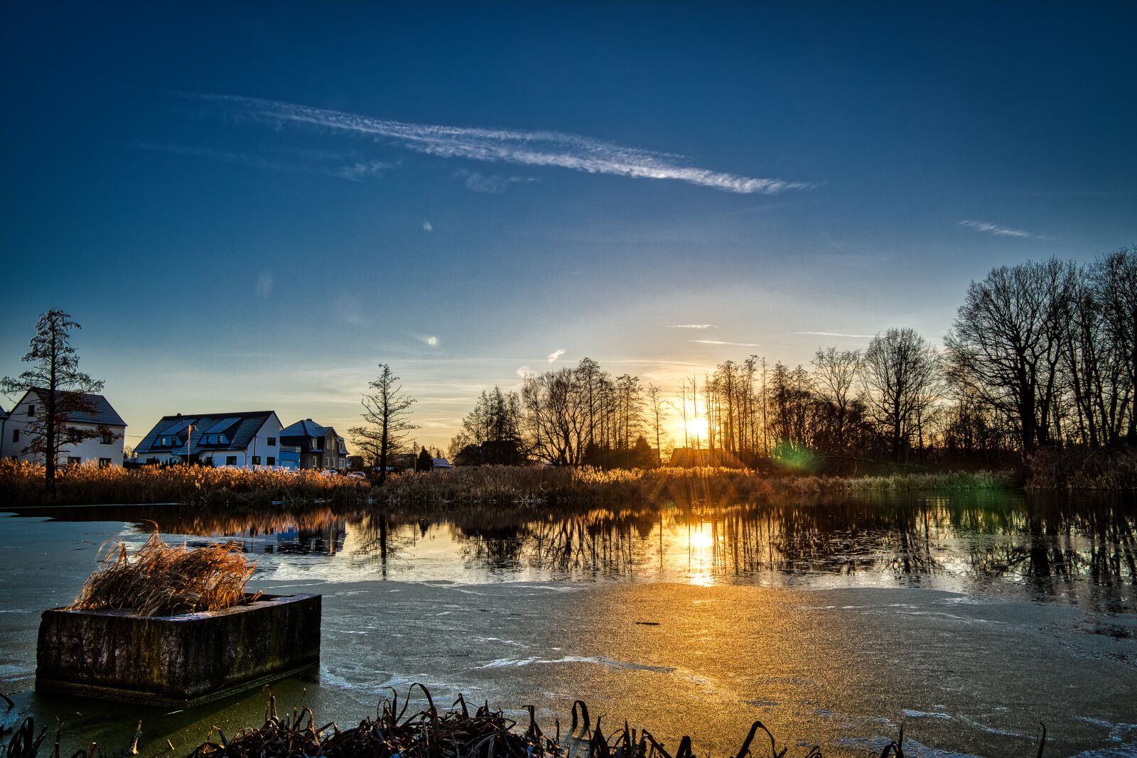 Canon RF 24-105mm F4L IS USM sample photo. Lake, abendstimmung, sun photography