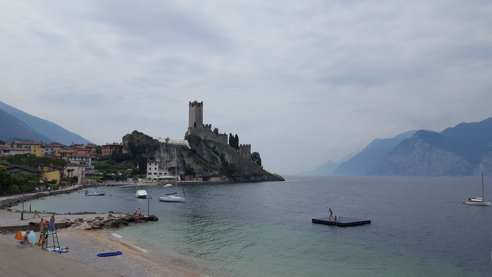 Samsung Galaxy S6 sample photo. Italy, lago, malcesine photography
