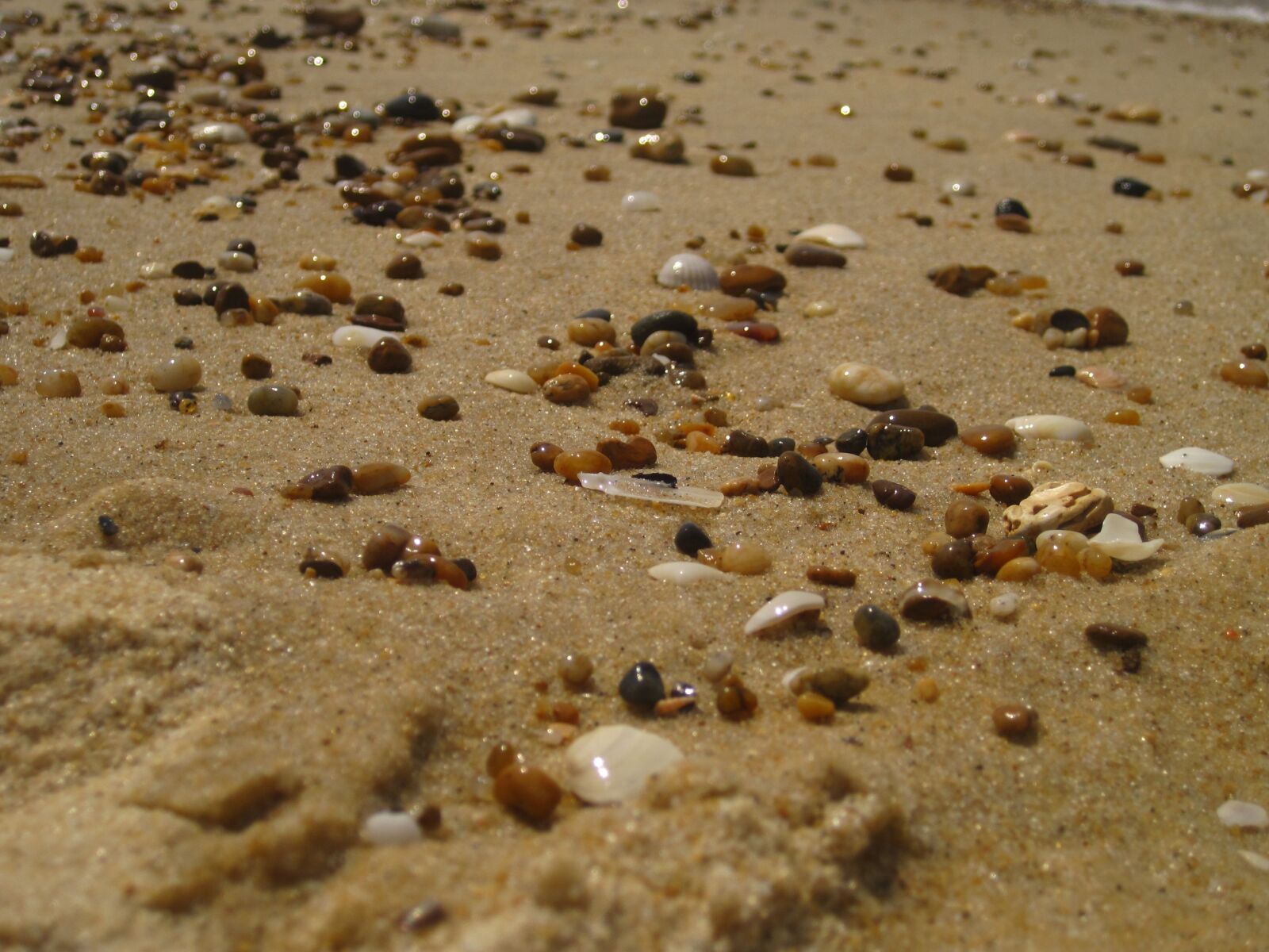 Canon PowerShot SD1200 IS (Digital IXUS 95 IS / IXY Digital 110 IS) sample photo. Sand, beach, stones photography