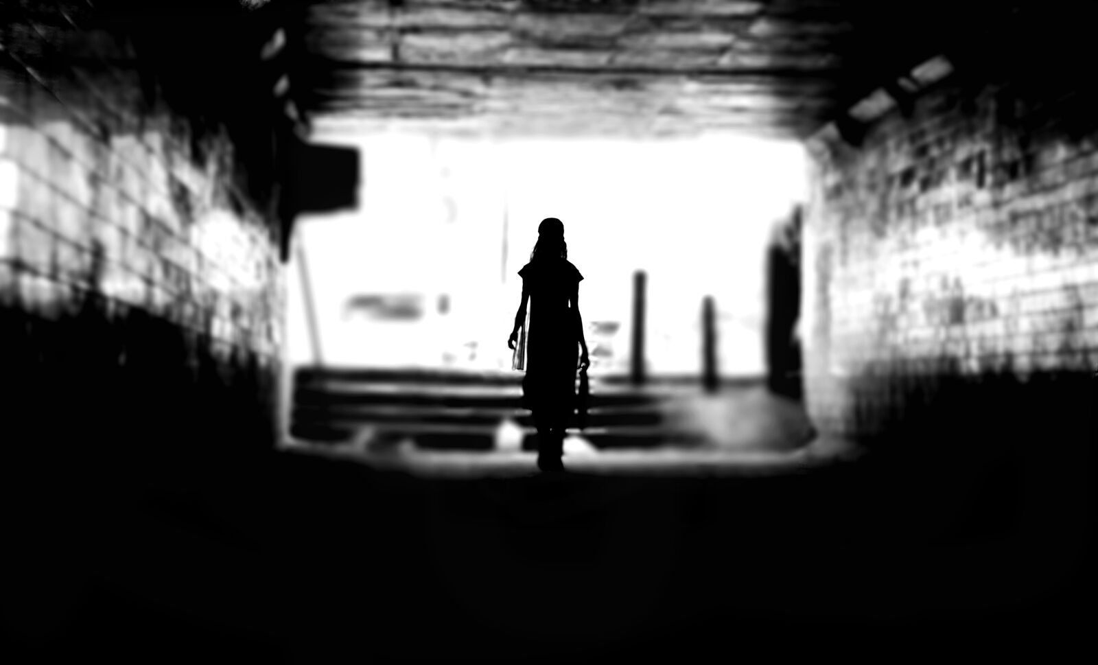 Canon EOS 600D (Rebel EOS T3i / EOS Kiss X5) + Canon EF 50mm F1.8 II sample photo. Dark, person, silhouette photography