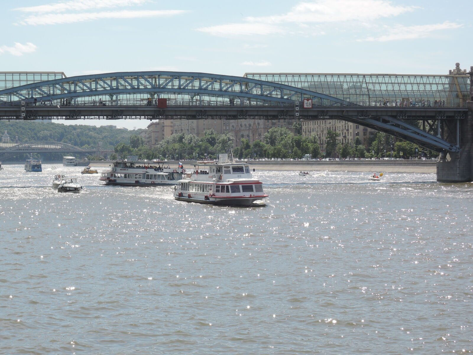 Nikon Coolpix P330 sample photo. Bridge, city, moscow, river photography