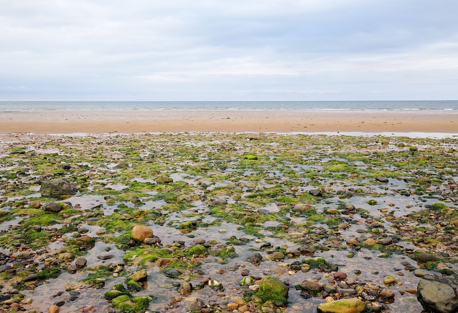 Canon EF 16-35mm F4L IS USM sample photo. Scotland, sea, beach photography