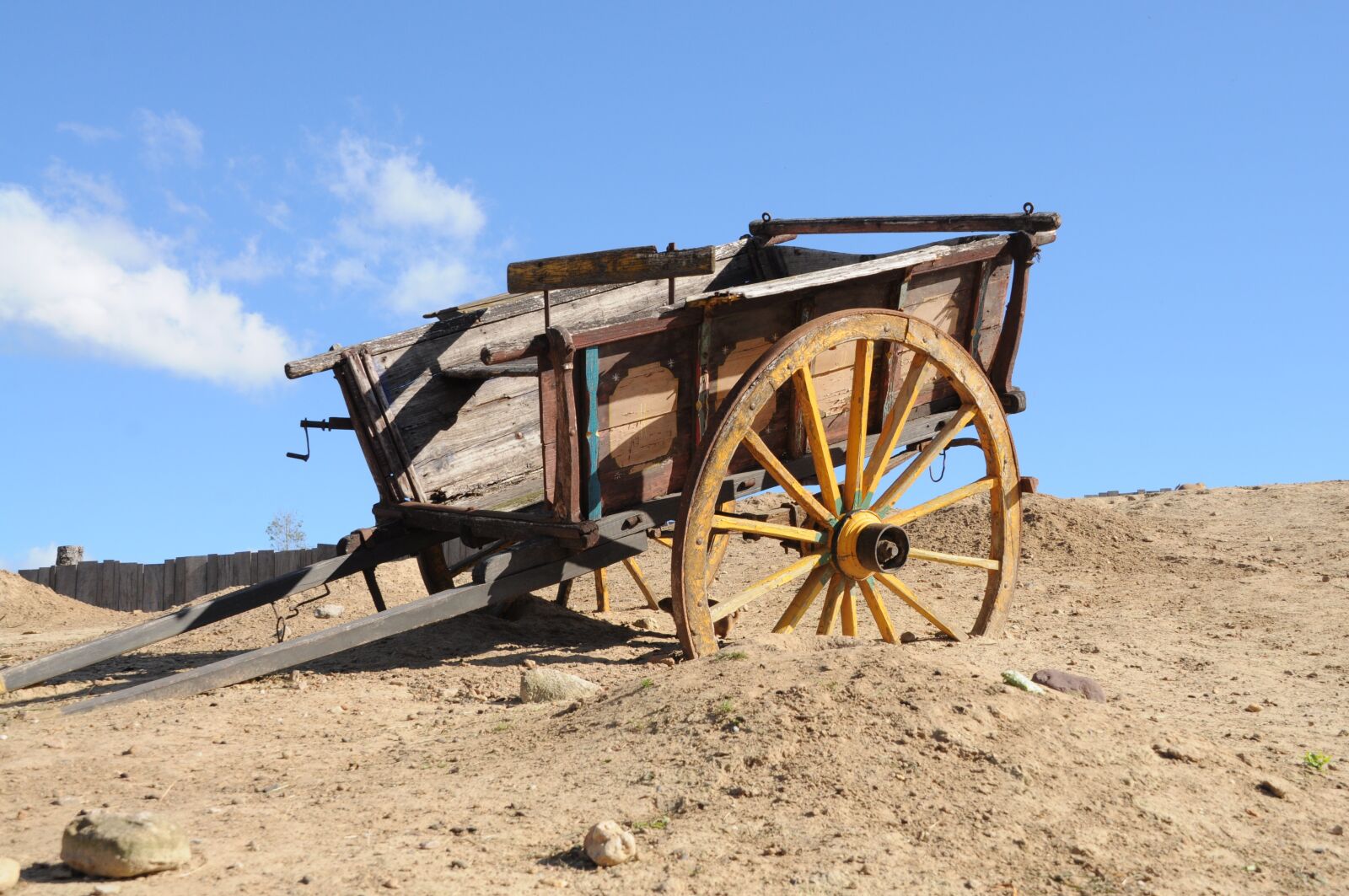 Nikon D5000 sample photo. Horse trailer, western, landscape photography