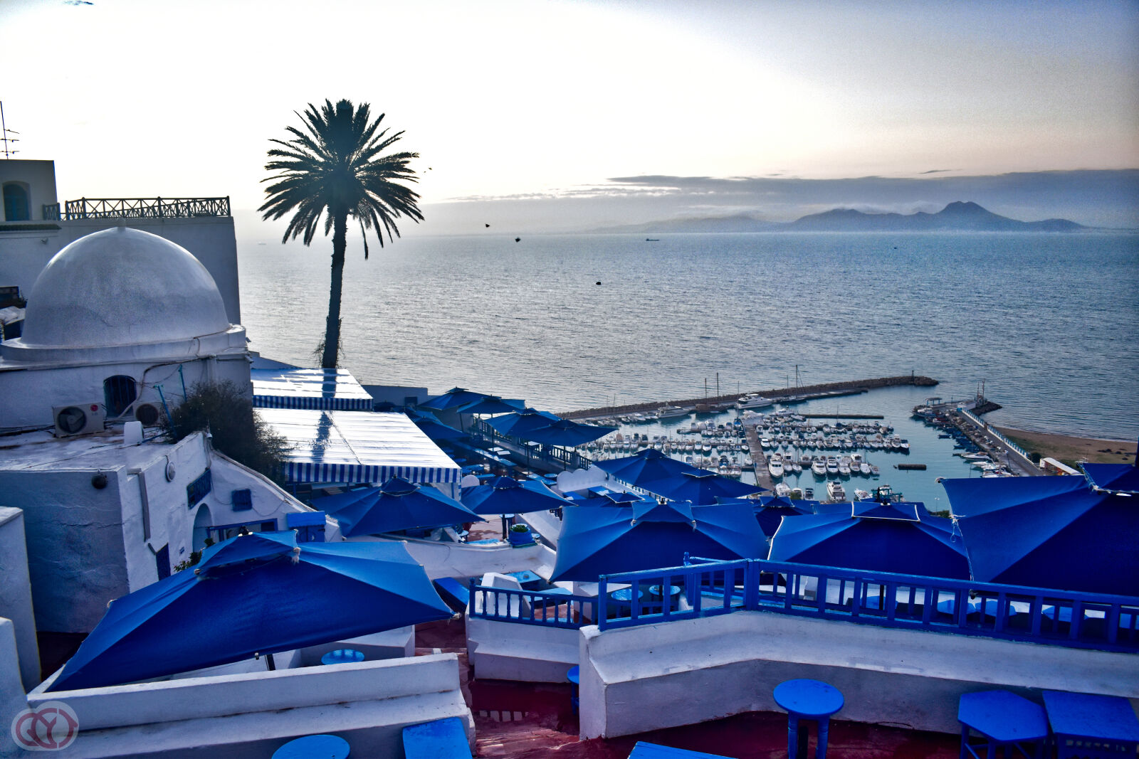 Nikon D5500 sample photo. Blue, sky, sidi, bou photography