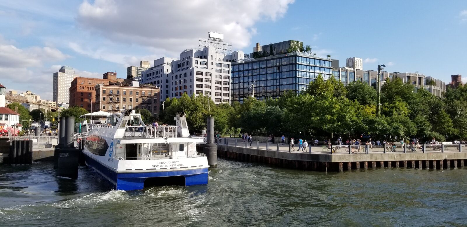 Samsung Galaxy S8 sample photo. Nyc, ferry, dumbo photography