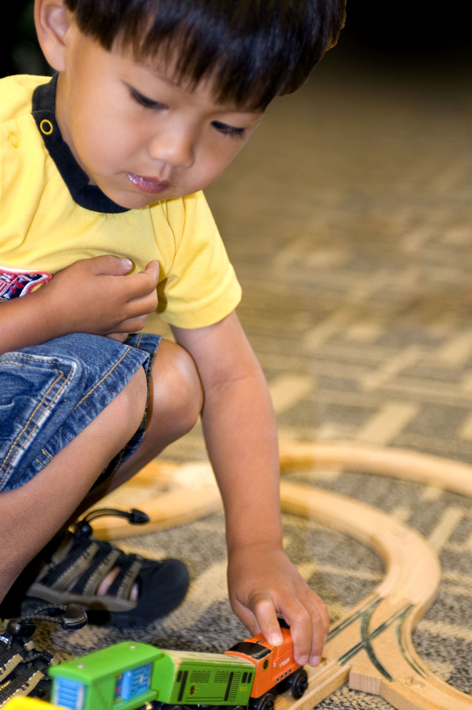 Nikon D300 sample photo. Young boy, play, small photography