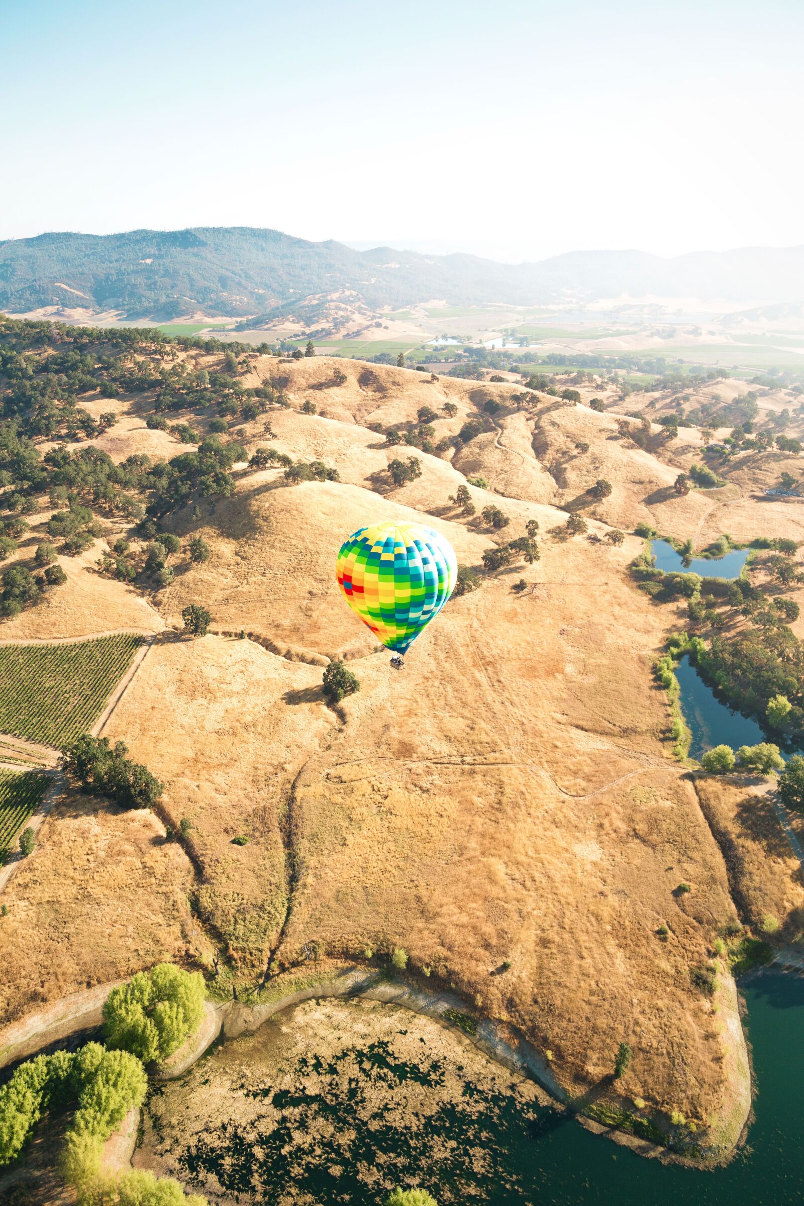 Canon EOS 6D + Canon EF 24-105mm F4L IS USM sample photo. Adventure, hills, hot air photography